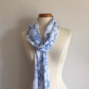 Gap Lightweight Floral Scarf